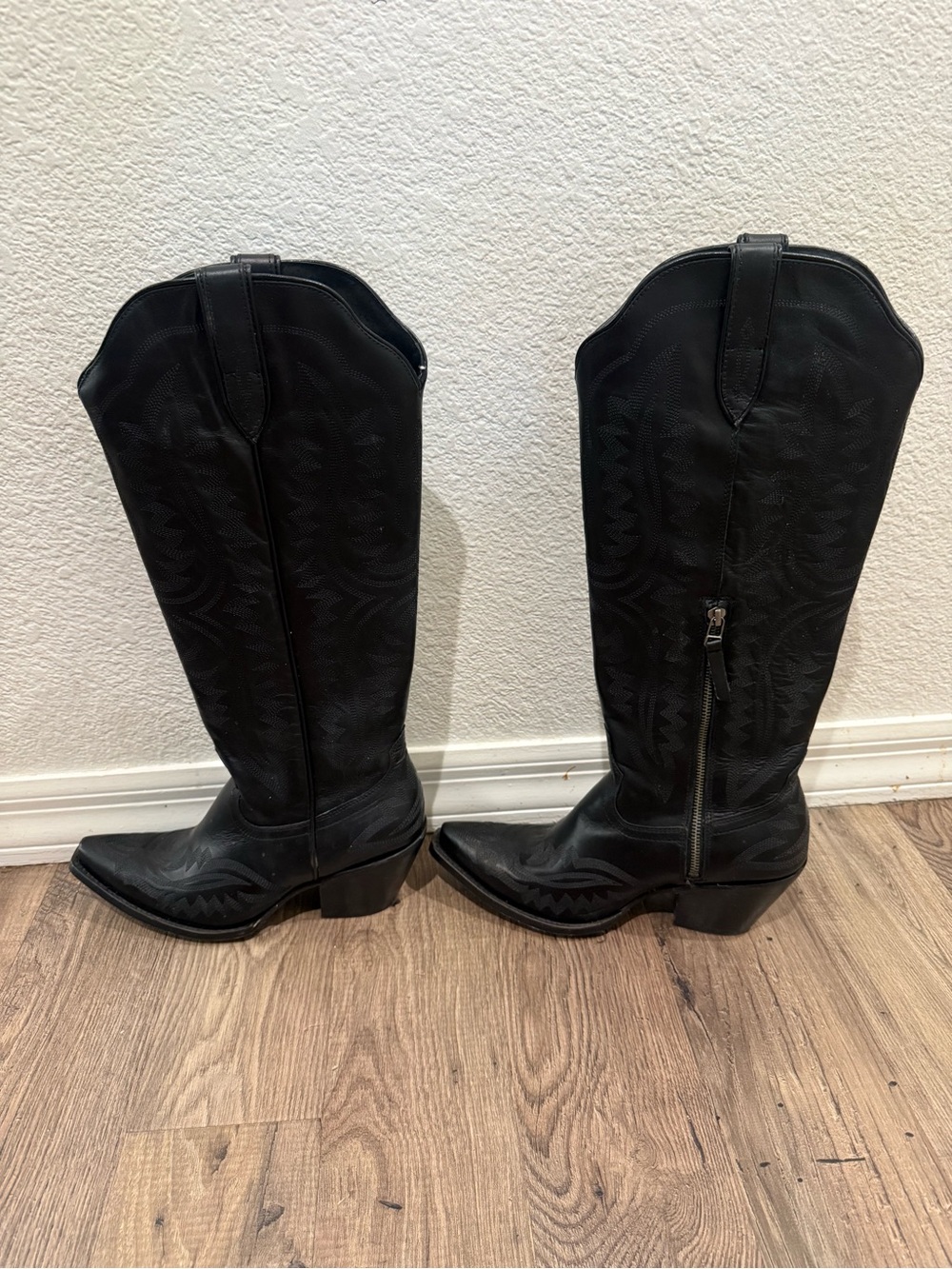 Ariat Casanova X Toe Western Boot Black Leather - Picture 5 of 9